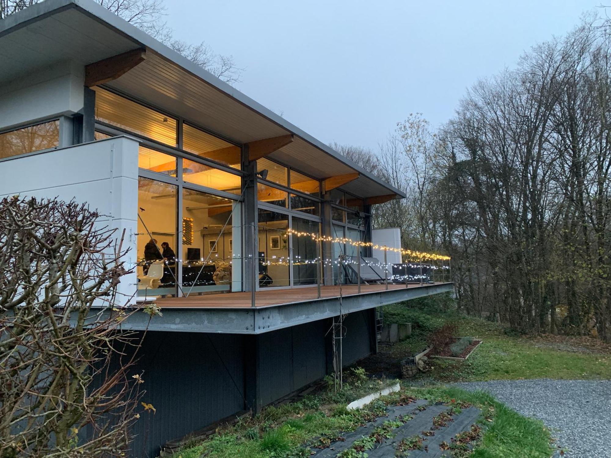 La Maison D'Architecte En Pleine Nature - Le "Clos Des Chevreuils" Barbencon Exterior photo